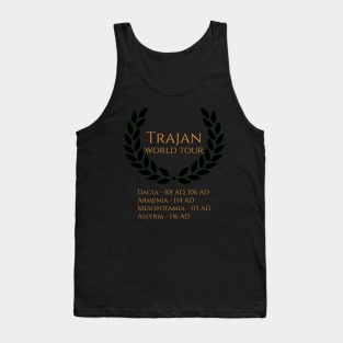 Roman Emperor Trajan World Tour Tank Top
